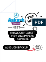 Aakash NBTS - 01 (2022) (
