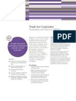 Swift Oursolutions Corporates Trade For Corporates Factsheet