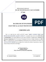 Jain Institute of Technology, Davangere - 577003: Certificate