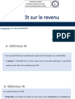 Impôt sur le Revenu au Maroc 2025 | PDF | Impôt sur le revenu | Impôts