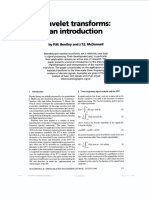 Wavelet Transforms: An Introduction: by P.M. Bentley and J.T.E. Mcdonnell