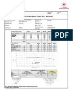 The Modified Proctor Test Report