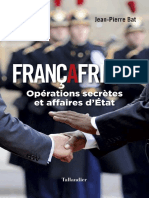 Françafrique Opérations Secrètes Et Affaires Détat