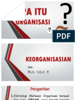 Organisasi dan Unsur-Unsurnya