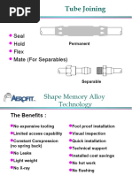 Tube Joining: Seal Hold Flex Mate (For Separables)