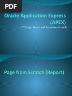 APEX Page From Scratch Latest