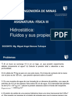 Física III - Hidrostática: Fluidos y sus propiedades
