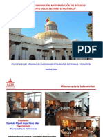 PRESENTACION LEY ORGÁNICA DE LAS CIUDADES INTELIGENTES, SOSTENIBLES Y RESILIENTES