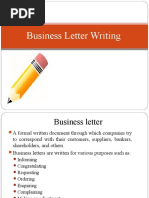 Business Letter PPT | PDF | Written Communication | Communication