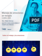 Sesion Clinica - Trabajo de Emociones en Terapia