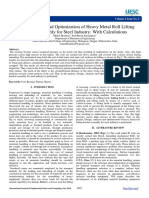 .Design, Analysis and Optimization of Heavy Metal Roll Lifting Bracket Assembly For Steel Industry With Calculations