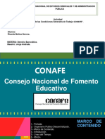 Analisis de Las Condiciones Generales de Trabajo de El Conafe