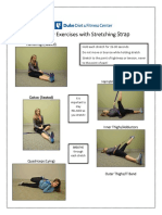 Flexibility Exercises With Stretching Strap: Hamstrings (Seated)