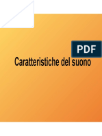 Caratteristiche Del Suono