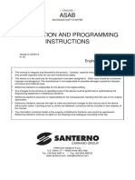 Installation and Programming Instructions: English