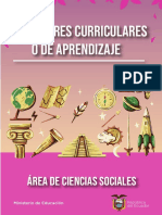 Estandares Aprendizaje Ciencias Sociales