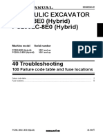 PC200 (LC) - 8E0 SEN05245-02 Hybrid Troubleshooting