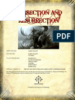 Vivisection and Resurrection