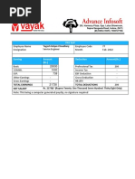 Yogesh Salary Slip Fab - March 22