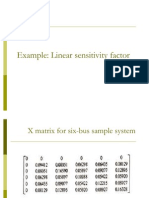 ATPS - Example Linear Sensiivity Factor S8