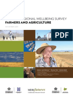 2014 Regional Wellbeing Survey examines farmers' lives