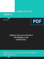 Pancasila Dekansasi Moral