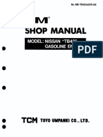 Manual de Serviços - Motor Tb42