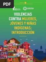 Cartilla 1 - Violencias contra mujeres, jóvenes y niñas indígenas: Introducción