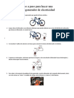 Paso A Paso Bicigeneradora