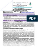 GUIA DE APRENDIZAJE ESTRUCTURA Y NOMENCLATURA DE H.C. saturados e insaturados   GRADO 11 SEGUNDO PERIODO