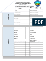 Informe Mensual Aventureros