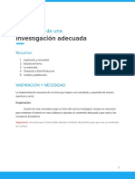 Planificación de Una Investigación Adecuada