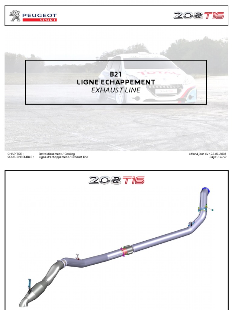 Exhaust Line | PDF | Véhicules | Composant