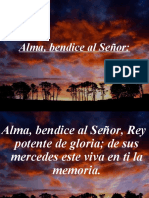 16-Alma Bendice Al Señor