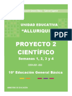 10mo EGB Proyecto Científico