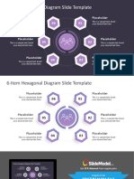 FF0380!01!6 Item Diagram Hexagonal Powerpoint 16x9 2