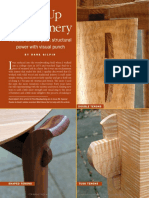 Juice Up Your Joinery: Artistic Tenons Pack Structural Power With Visual Punch