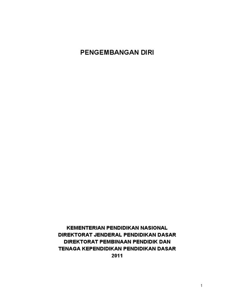 Laporan Pengembangan Diri Guru | PDF | Karier & Perkembangan ...