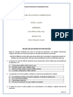 Taller Uso de Signos de Puntuación, y Redacción