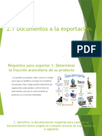 Documentos A La Exportacion