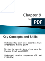 Chapter 9 - Valuation of Stocks