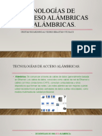 Tecnologías de Acceso Alámbricas e Inalámbricas