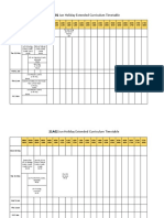 JC2 Timetable Extended Curriculum June Holidays