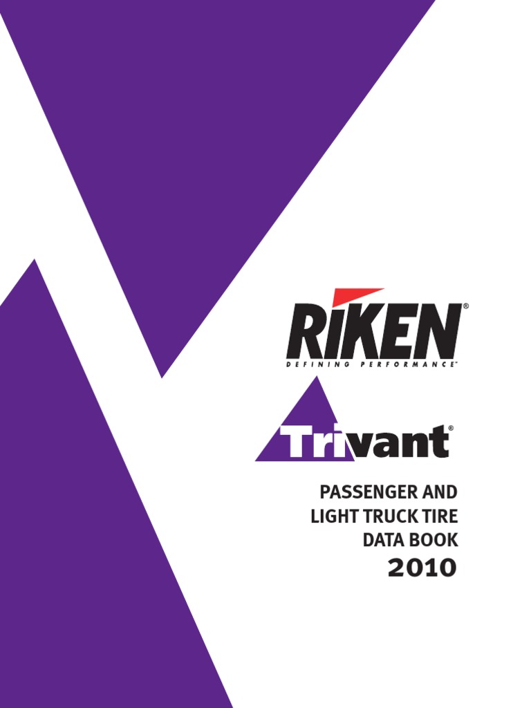 Passenger and Light Truck Tire Data Book PDF Tire Vehicle Parts