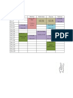 Horario Semanal