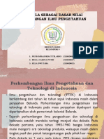 Ppt - Pancasila Sebagai Dasar Nilai Pengembangan Ilmu Pengetahuan