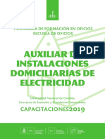 Curso Auxiliar Instalaciones Eléctricas