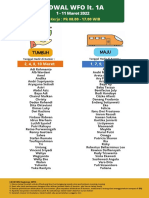 JADWAL 1-11 Maret 2022 - TUMBUH & MAJU