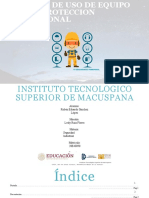 Manual de Uso Del Equipo de Protección Personal-Rubén Sánchez-20E40090
