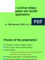 Green Buildings Design Optimization Retrofit